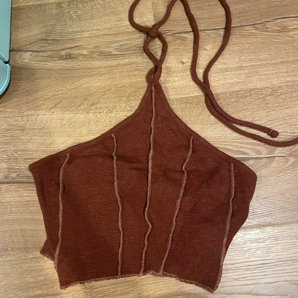 Urban Outfitters Brown halter top size small